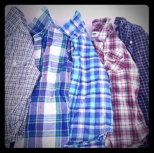Size 5 boys long sleeve shirts LOT